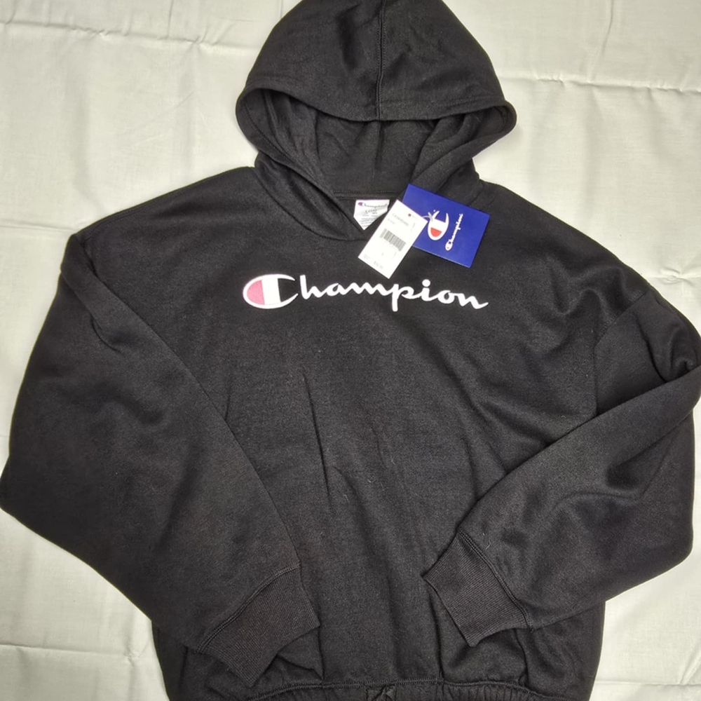 Champion Black Hoodie